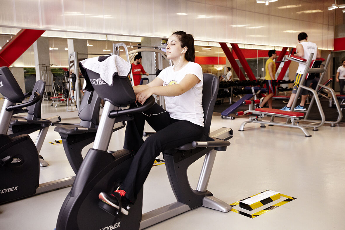 Özyeğin Uniwersitetiniň sport zaly we fitnes merkezi